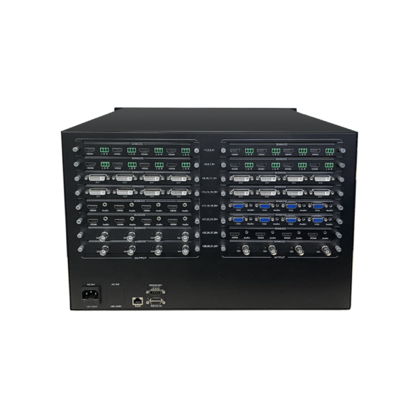 4K30 Modular Seamless Hybrid Matrix Switcher